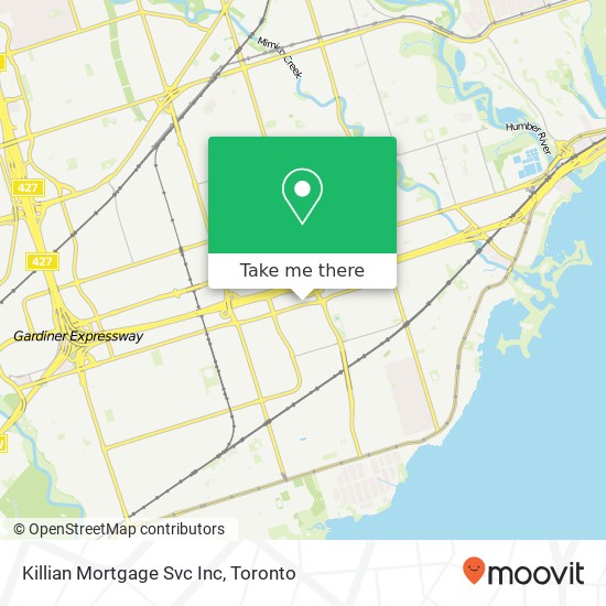 Killian Mortgage Svc Inc map