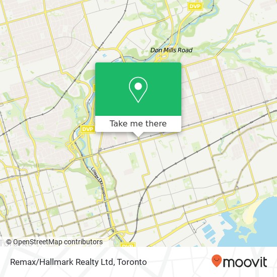 Remax/Hallmark Realty Ltd map