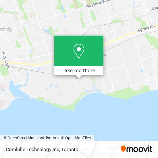 Comlube Technology Inc map