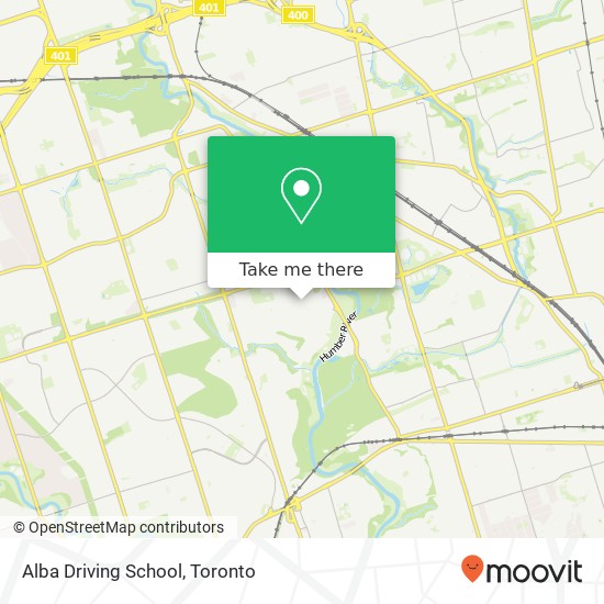 Alba Driving School map