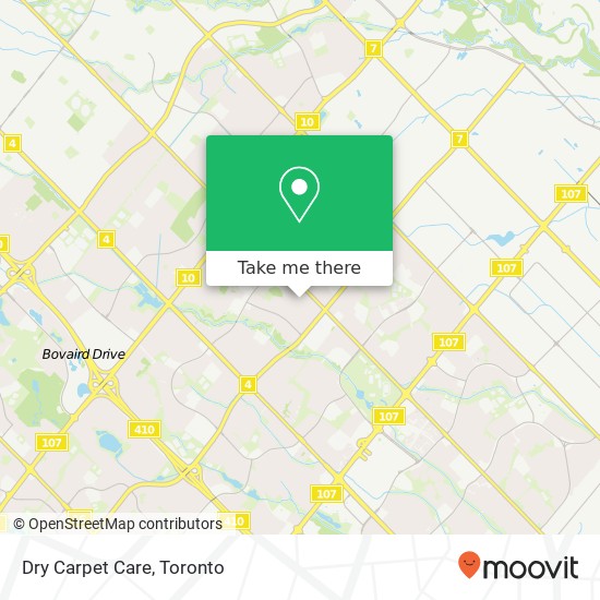 Dry Carpet Care map