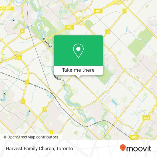 Harvest Family Church map