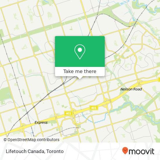 Lifetouch Canada map