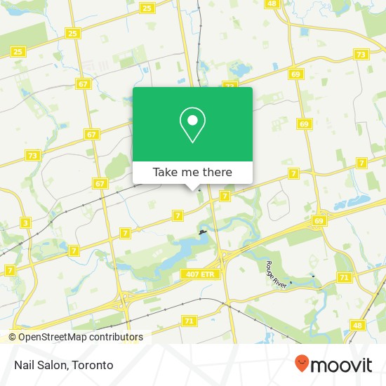 Nail Salon map