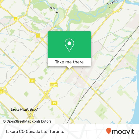 Takara CO Canada Ltd map