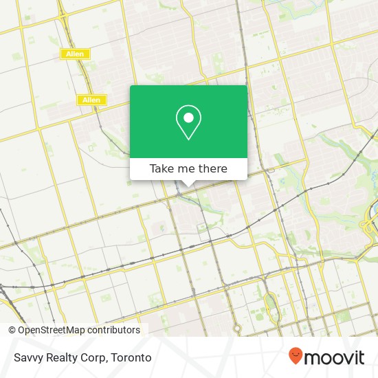Savvy Realty Corp map