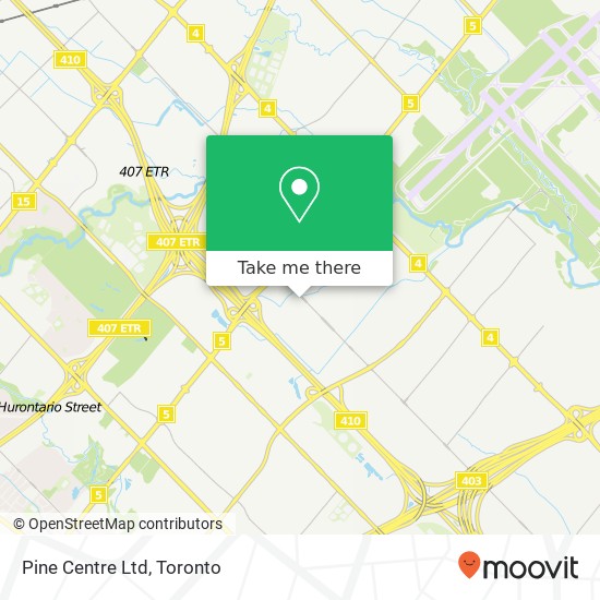 Pine Centre Ltd map