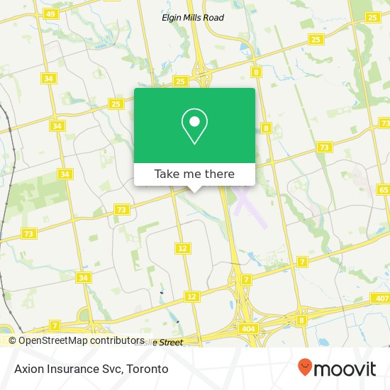 Axion Insurance Svc map