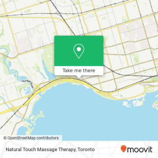 Natural Touch Massage Therapy map