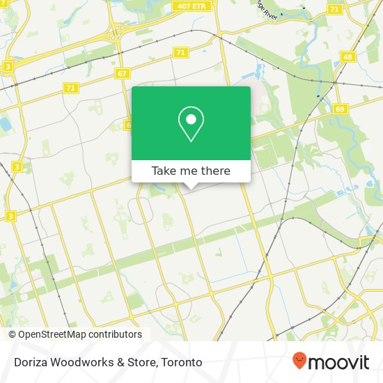 Doriza Woodworks & Store map