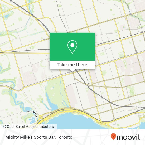 Mighty Mike's Sports Bar map