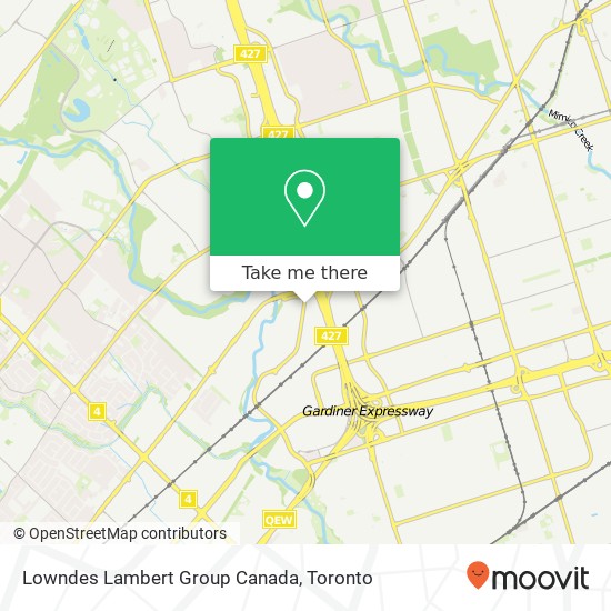 Lowndes Lambert Group Canada map