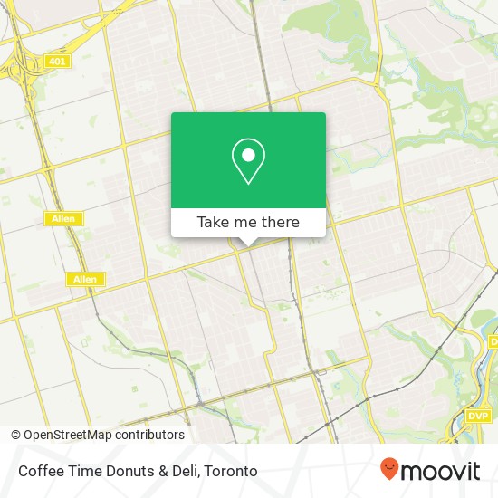 Coffee Time Donuts & Deli map