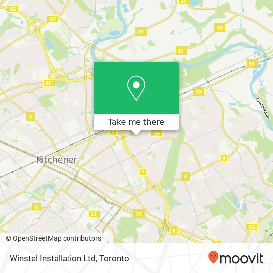 Winstel Installation Ltd map