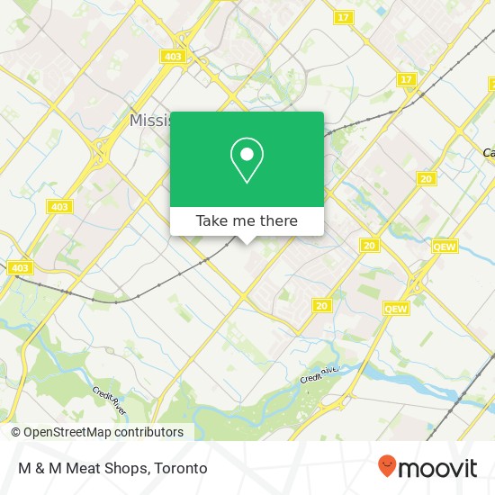 M & M Meat Shops map