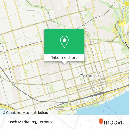Crunch Marketing map