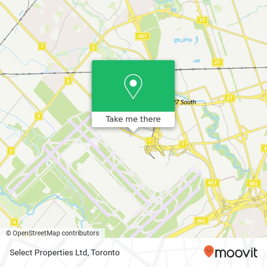 Select Properties Ltd map