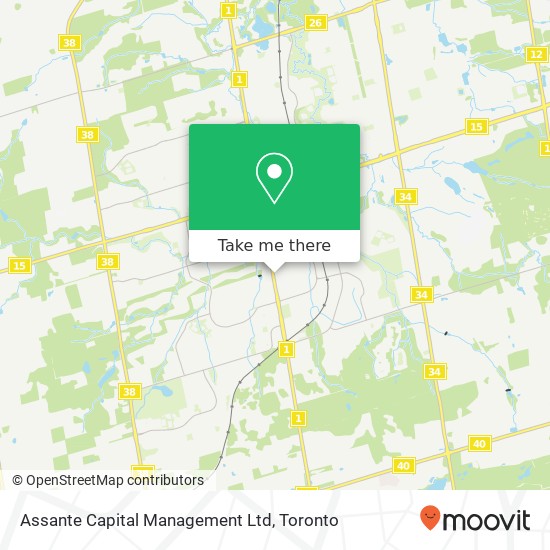 Assante Capital Management Ltd map
