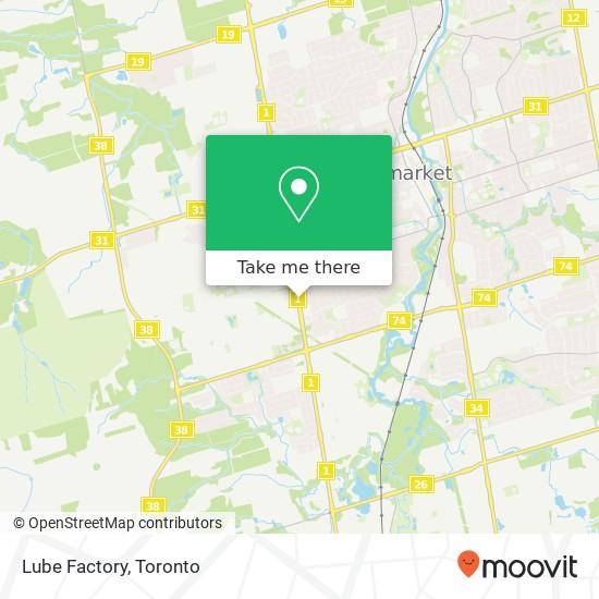Lube Factory map