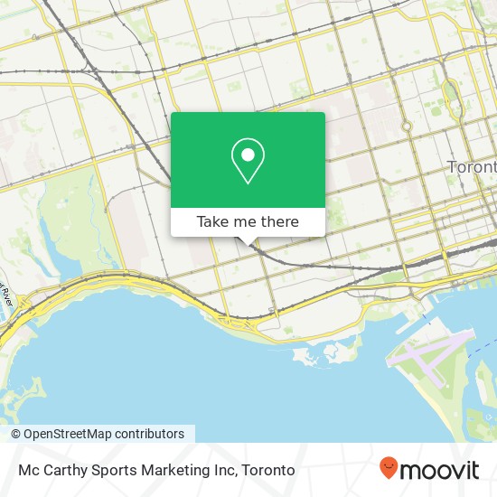 Mc Carthy Sports Marketing Inc map