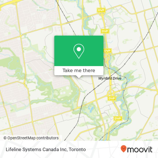 Lifeline Systems Canada Inc map