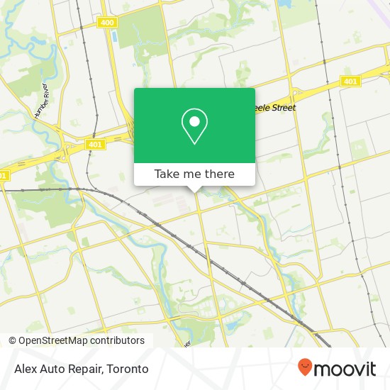 Alex Auto Repair map