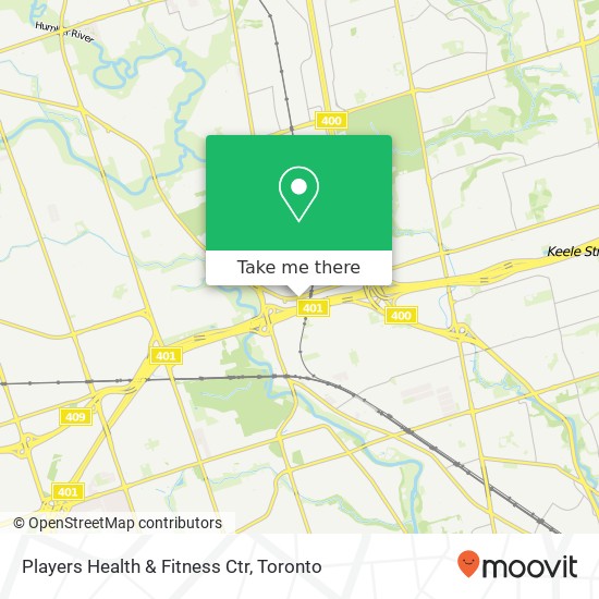 Players Health & Fitness Ctr map