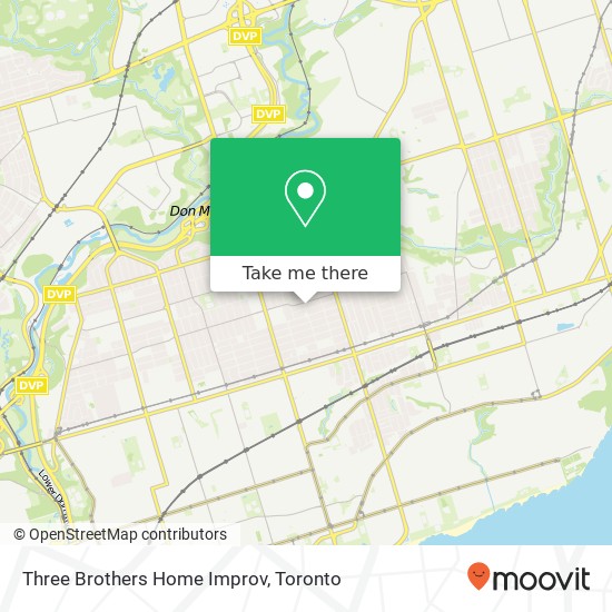 Three Brothers Home Improv map