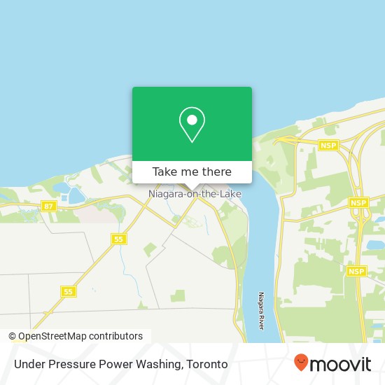 Under Pressure Power Washing map