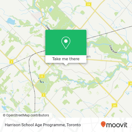 Harrison School Age Programme map