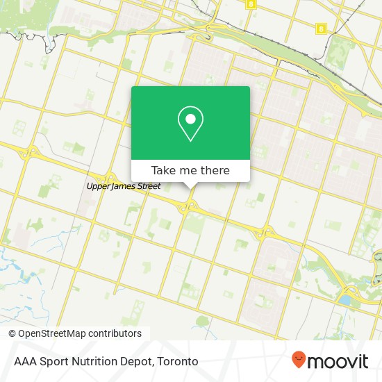 AAA Sport Nutrition Depot map