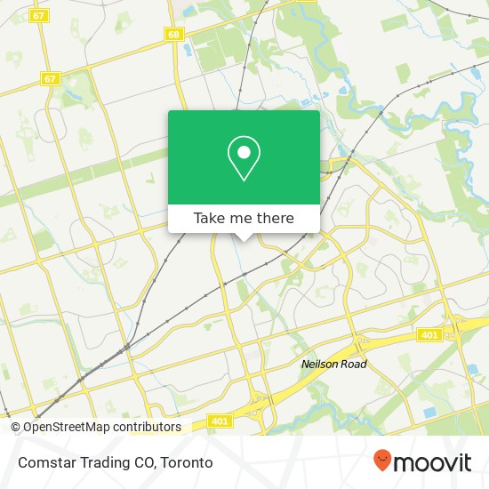 Comstar Trading CO map