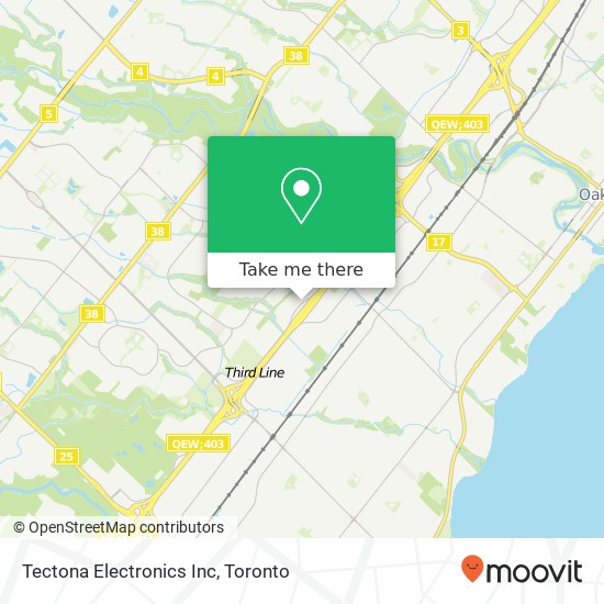 Tectona Electronics Inc map