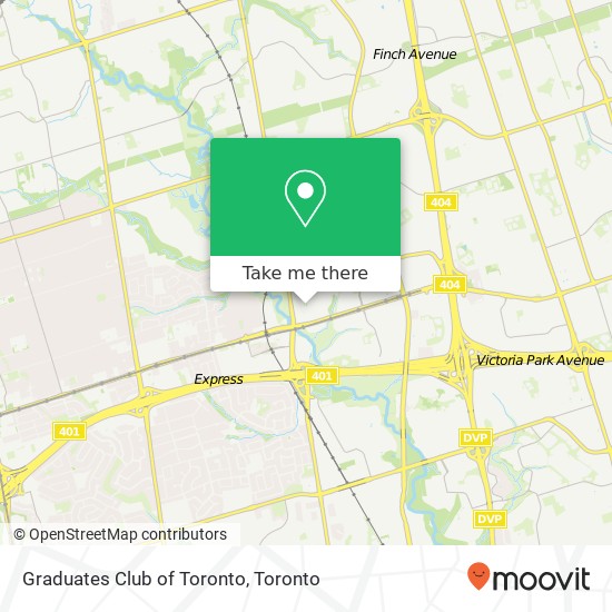 Graduates Club of Toronto plan