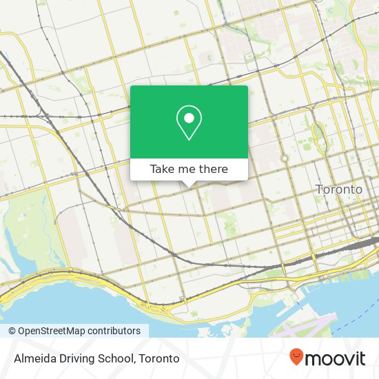 Almeida Driving School map