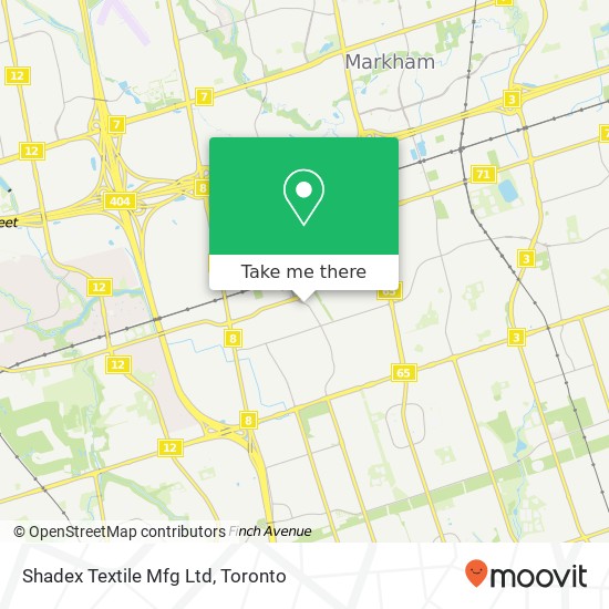 Shadex Textile Mfg Ltd map