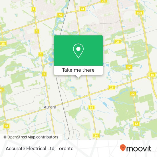 Accurate Electrical Ltd map