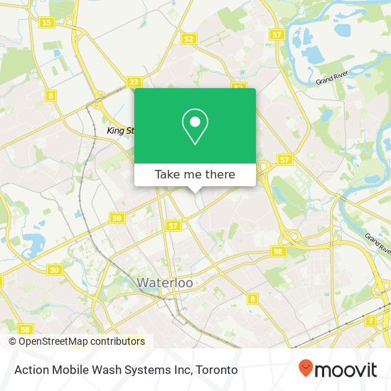 Action Mobile Wash Systems Inc map