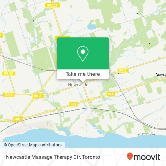 Newcastle Massage Therapy Ctr plan