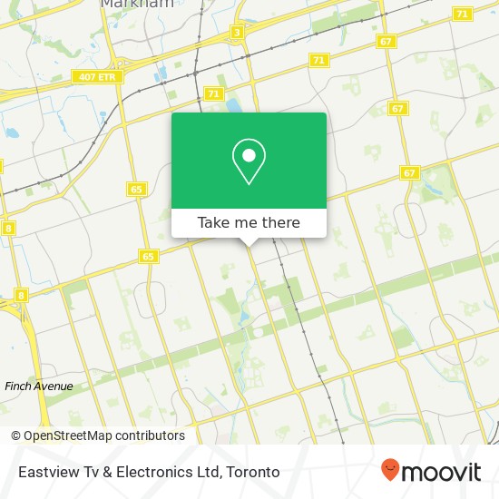 Eastview Tv & Electronics Ltd map