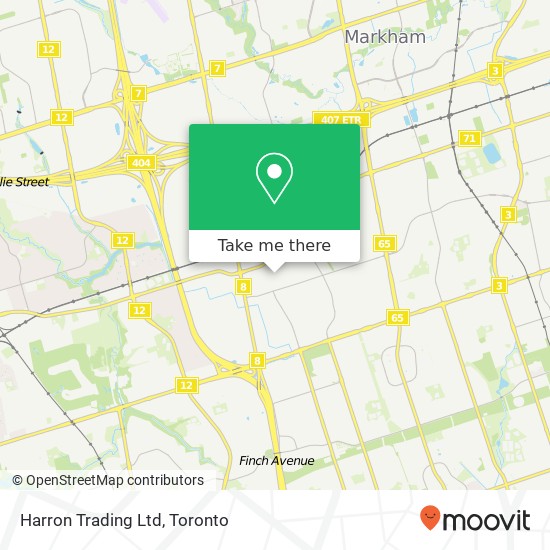 Harron Trading Ltd map