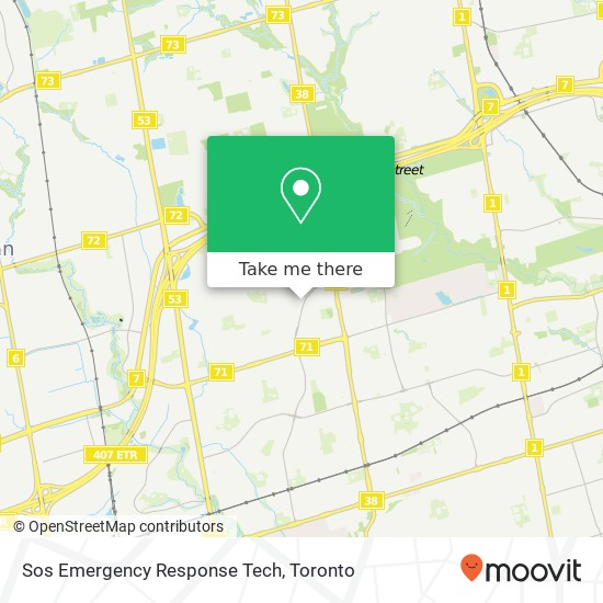 Sos Emergency Response Tech map