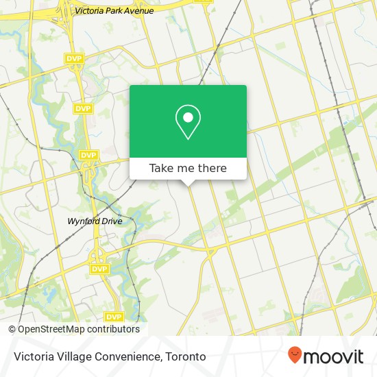 Victoria Village Convenience map