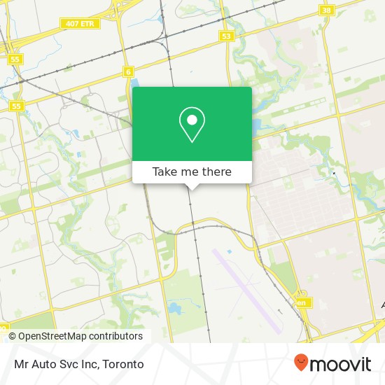 Mr Auto Svc Inc map