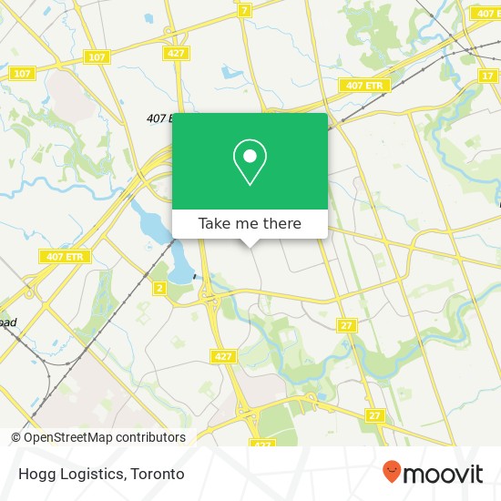 Hogg Logistics map