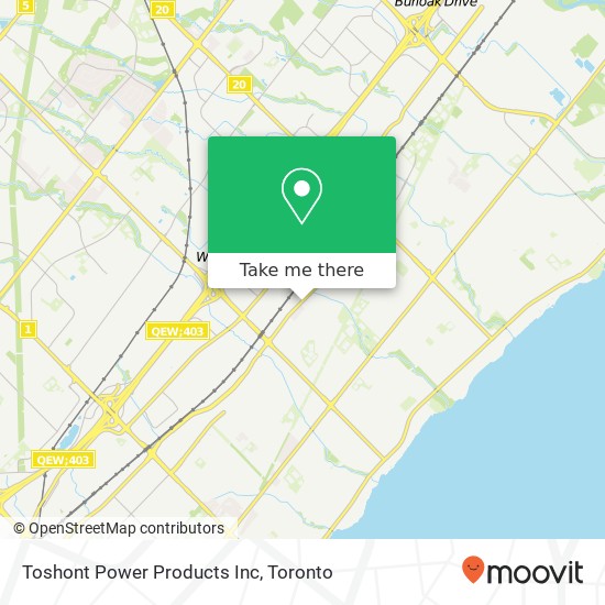 Toshont Power Products Inc map