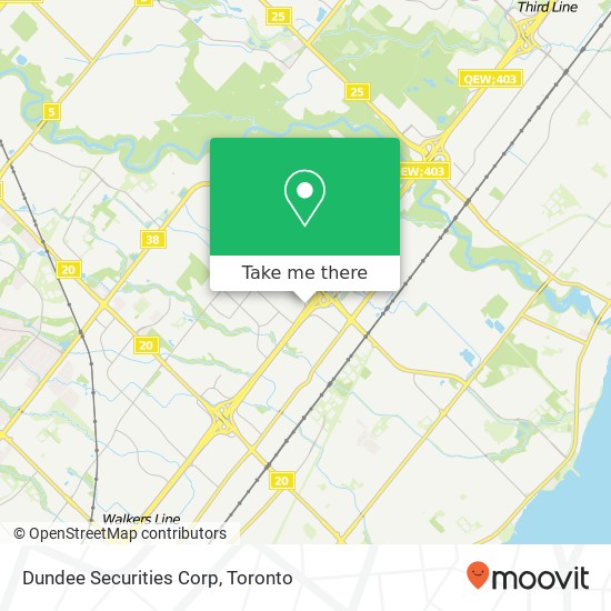 Dundee Securities Corp map