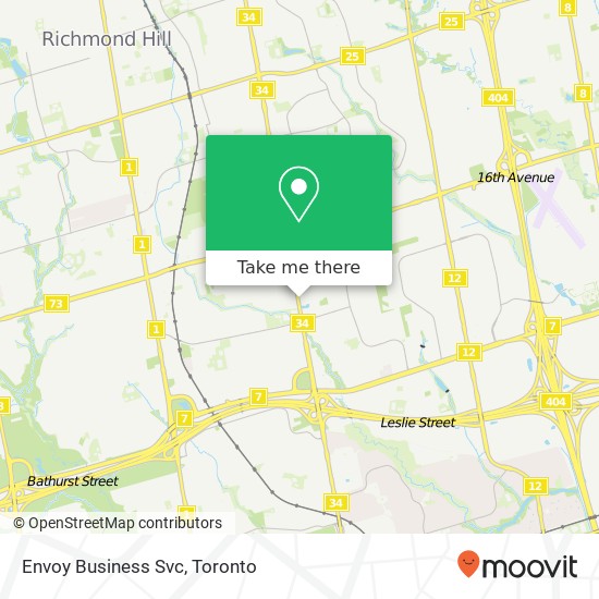 Envoy Business Svc map