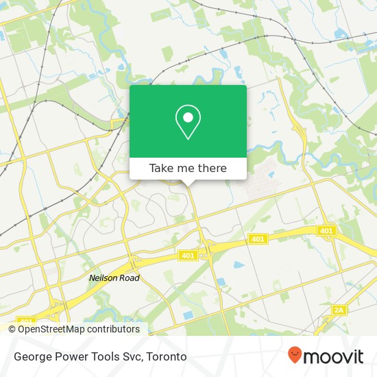 George Power Tools Svc map