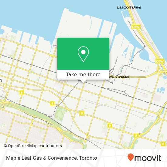 Maple Leaf Gas & Convenience map